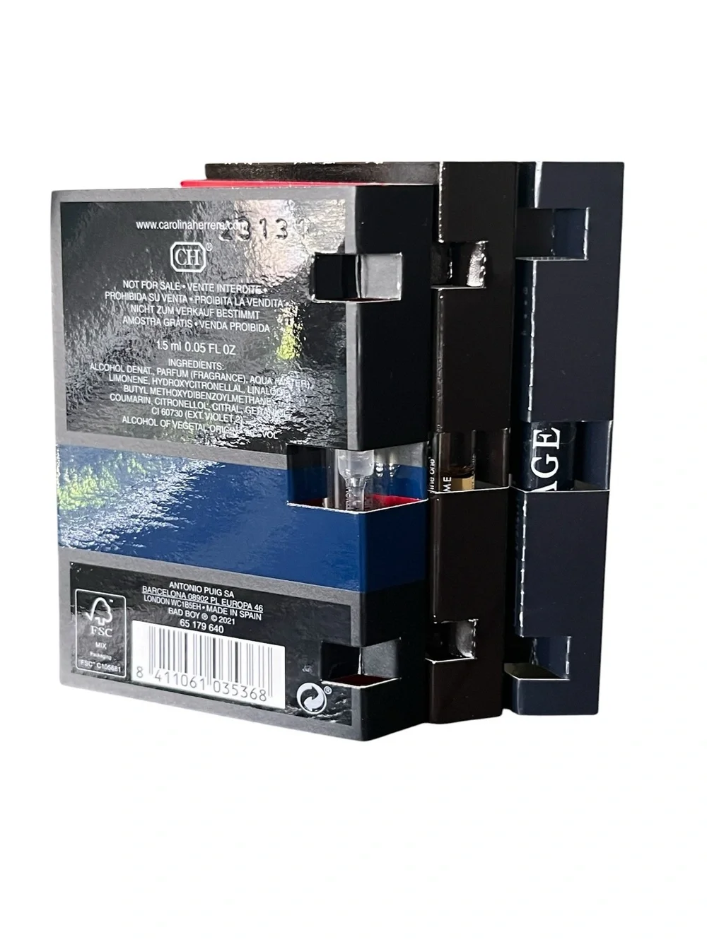 Dior Sauvage Elixir, D&G The One & Bad Boy Cobalt Spray Trio